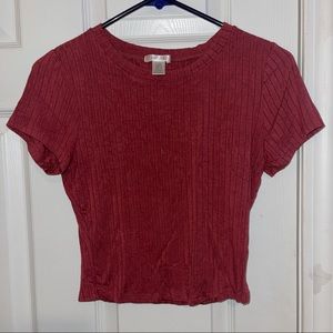 Bozzolo Short Sleeve Crop Top